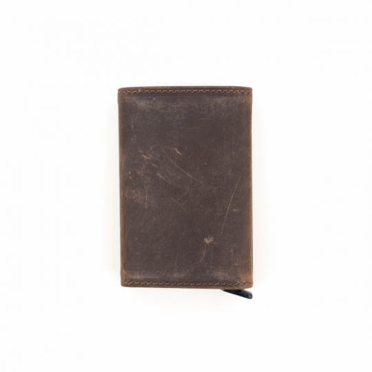 Card holder brown